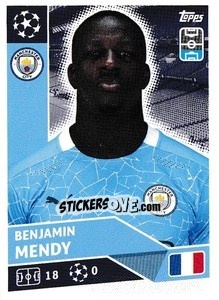 Sticker Benjamin Mendy - UEFA Champions League 2020-2021 n. MCI6 - Topps
