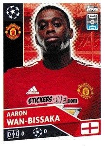 Sticker Aaron Wan-Bissaka - UEFA Champions League 2020-2021 n. MUN4 - Topps