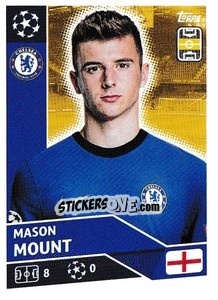 Sticker Mason Mount - UEFA Champions League 2020-2021 n. CHE13 - Topps