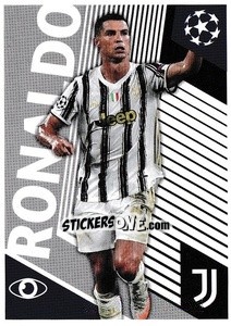 Sticker Cristiano Ronaldo (One to Watch) - UEFA Champions League 2020-2021 n. JUV2 - Topps