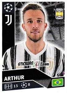 Sticker Arthur - UEFA Champions League 2020-2021 - Topps