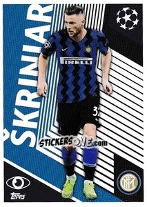 Cromo Milan Škriniar (One to Watch) - UEFA Champions League 2020-2021 - Topps