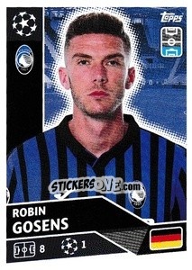 Sticker Robin Gosens - UEFA Champions League 2020-2021 n. ATA8 - Topps