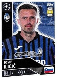 Sticker Josip Ilicic - UEFA Champions League 2020-2021 n. ATA14 - Topps