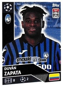 Sticker Duván Zapata - UEFA Champions League 2020-2021 - Topps