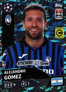 Sticker Alejandro Gomez (Captain) - UEFA Champions League 2020-2021 - Topps