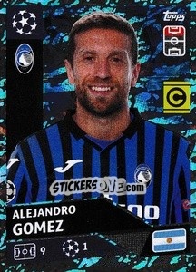 Cromo Alejandro Gomez (Captain) - UEFA Champions League 2020-2021 - Topps