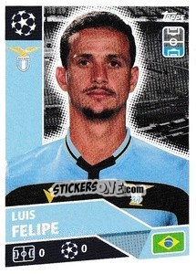 Figurina Luis Felipe - UEFA Champions League 2020-2021 n. LAZ7 - Topps