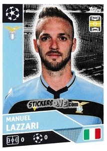 Sticker Manuel Lazzari - UEFA Champions League 2020-2021 n. LAZ11 - Topps