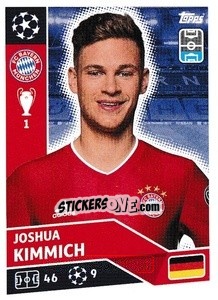 Sticker Joshua Kimmich - UEFA Champions League 2020-2021 n. BAY7 - Topps