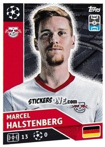 Sticker Marcel Halstenberg - UEFA Champions League 2020-2021 n. RBL6 - Topps