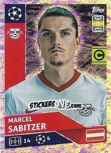 Sticker Marcel Sabitzer (Captain) - UEFA Champions League 2020-2021 n. RBL13 - Topps