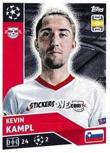 Sticker Kevin Kampl - UEFA Champions League 2020-2021 n. RBL14 - Topps