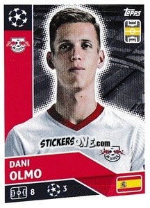 Sticker Dani Olmo - UEFA Champions League 2020-2021 - Topps