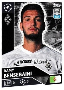 Sticker Ramy Bensebaini - UEFA Champions League 2020-2021 n. BMG8 - Topps