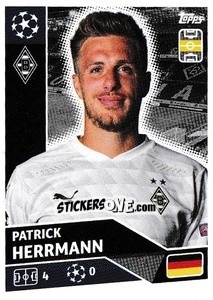 Sticker Patrick Herrmann - UEFA Champions League 2020-2021 n. BMG12 - Topps