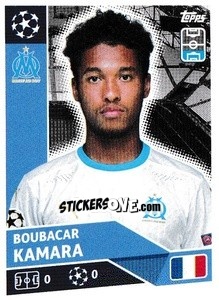 Sticker Boubacar Kamara - UEFA Champions League 2020-2021 n. OLM5 - Topps