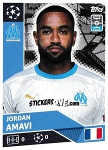 Sticker Jordan Amavi - UEFA Champions League 2020-2021 n. OLM7 - Topps