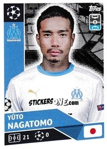 Sticker Yũto Nagatomo - UEFA Champions League 2020-2021 - Topps