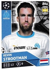 Sticker Kevin Strootman - UEFA Champions League 2020-2021 - Topps