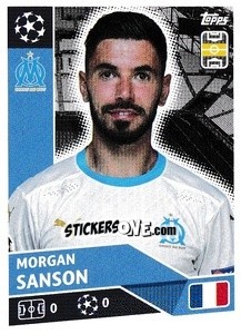 Sticker Morgan Sanson - UEFA Champions League 2020-2021 n. OLM16 - Topps