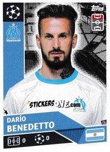 Sticker Darío Benedetto - UEFA Champions League 2020-2021 n. OLM18 - Topps