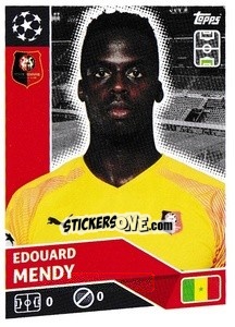 Sticker Edouard Mendy - UEFA Champions League 2020-2021 n. REN3 - Topps