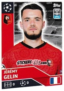 Sticker Jérémy Gelin - UEFA Champions League 2020-2021 n. REN5 - Topps