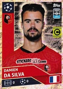 Sticker Damien Da Silva (Captain) - UEFA Champions League 2020-2021 - Topps