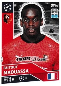 Sticker Faitout Maouassa - UEFA Champions League 2020-2021 - Topps