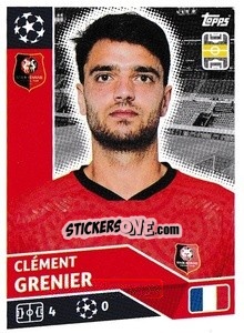 Sticker Clément Grenier - UEFA Champions League 2020-2021 n. REN13 - Topps