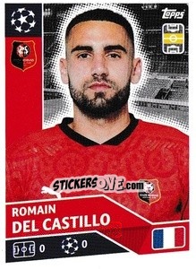Sticker Romain Del Castillo - UEFA Champions League 2020-2021 - Topps
