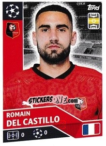 Sticker Romain Del Castillo - UEFA Champions League 2020-2021 n. REN14 - Topps