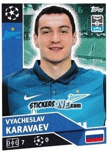 Sticker Vyacheslav Karavaev - UEFA Champions League 2020-2021 n. ZSP4 - Topps
