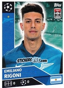 Sticker Emiliano Rigoni - UEFA Champions League 2020-2021 - Topps