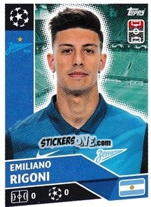 Sticker Emiliano Rigoni - UEFA Champions League 2020-2021 n. ZSP14 - Topps