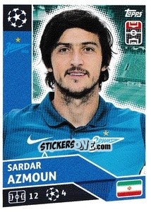 Sticker Sardar Azmoun - UEFA Champions League 2020-2021 n. ZSP17 - Topps