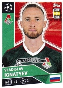 Sticker Vladislav Ignatyev - UEFA Champions League 2020-2021 - Topps
