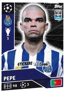 Sticker Pepe - UEFA Champions League 2020-2021 n. POR4 - Topps