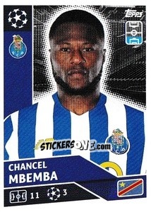 Sticker Chancel Mbemba - UEFA Champions League 2020-2021 n. POR8 - Topps