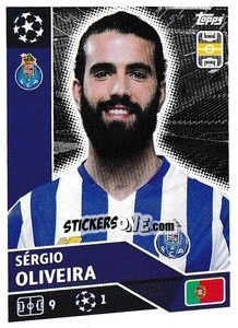 Sticker Sergio Oliveira - UEFA Champions League 2020-2021 - Topps