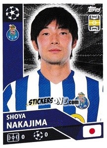 Figurina Shoya Nakajima - UEFA Champions League 2020-2021 - Topps
