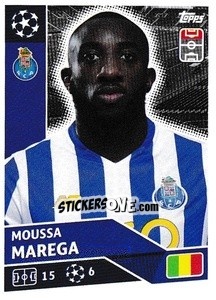 Sticker Moussa Marega - UEFA Champions League 2020-2021 - Topps