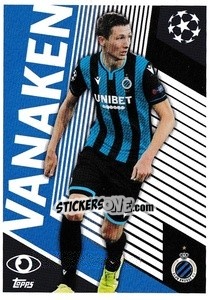 Sticker Hans Vanaken (One to Watch) - UEFA Champions League 2020-2021 n. BRU2 - Topps
