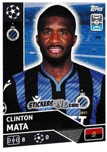 Sticker Clinton Mata - UEFA Champions League 2020-2021 n. BRU7 - Topps