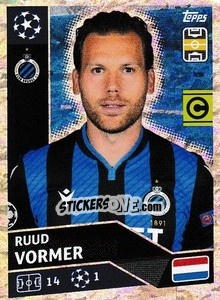 Sticker Ruud Vormer (Captain) - UEFA Champions League 2020-2021 n. BRU15 - Topps