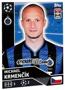 Sticker Michael Krmencík - UEFA Champions League 2020-2021 n. BRU16 - Topps