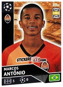 Sticker Marcos Antônio - UEFA Champions League 2020-2021 n. SHK11 - Topps