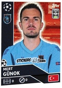 Sticker Mert Günok - UEFA Champions League 2020-2021 - Topps