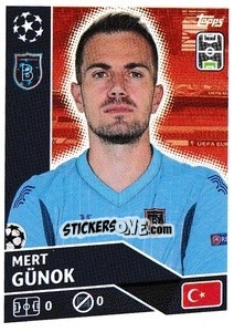 Sticker Mert Günok - UEFA Champions League 2020-2021 n. IST3 - Topps
